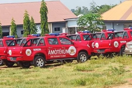 ELEVEN FAKE AMOTEKUN RECRUITMENT FORMS DETECTED